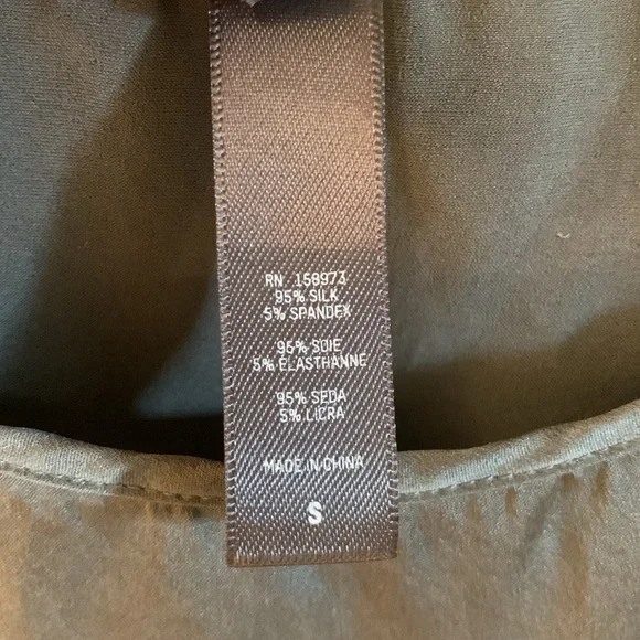 Skims gray silk stretch sleep tank S - Picture 5 of 6